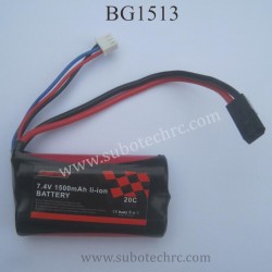 SUBOTECH BG1513 RC Truck Parts Battery 7.4V 1500mAh DZDC01