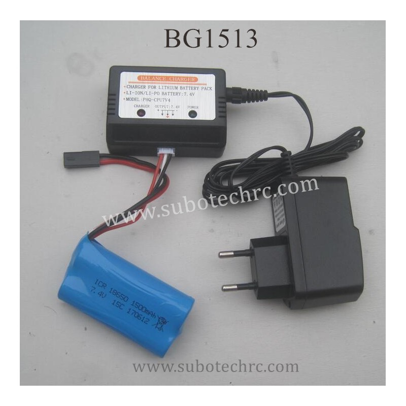 SUBOTECH BG1513 Parts Battery and Charger with Balance Box