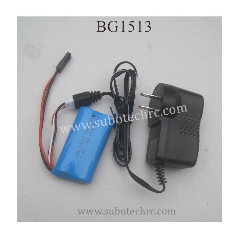 SUBOTECH BG1513 1/12 RC Truck Parts Battery and Charger