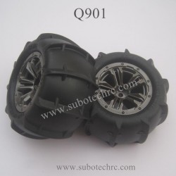 XINLEHONG Q901 1/16 Parts, Tires Assembly QZJ02